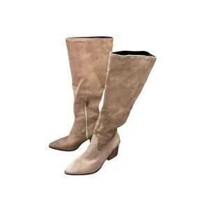 Women's Knee High Taupe/Nude Westen style boots size 38